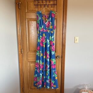 Matilda Jane Vibrant Floral Maxi Dress